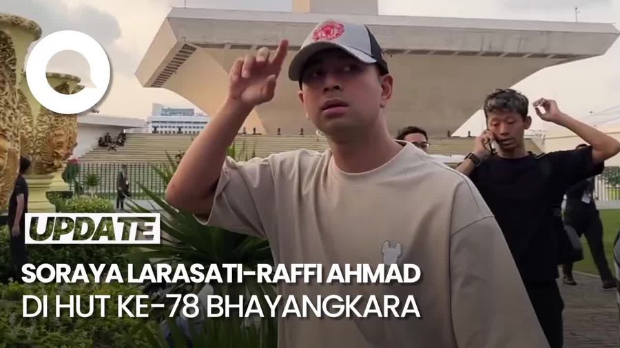 Harapan Soraya Larasati-Raffi Ahmad di HUT Ke-78 Bhayangkara