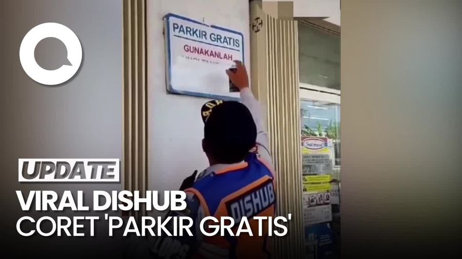 Viral Dishub Coret Parkir Gratis, Dishub Lombok Barat: Objek Retribusi