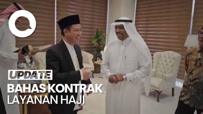 PPIH-Wamenhaj Saudi Bahas Kontrak Layanan Haji Jangka Panjang