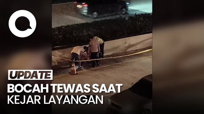 Seorang Bocah Tewas di Tol Cijago Depok Saat Kejar Layangan