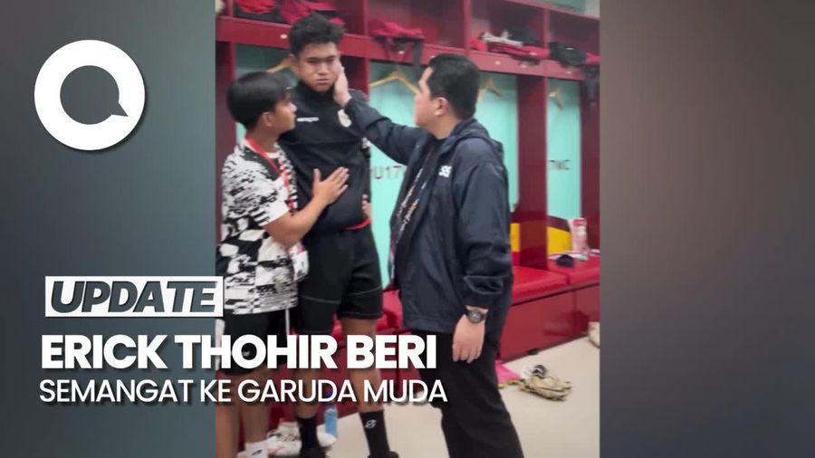 Erick Thohir Bakar Semangat Timnas U-16 Seusai Kalah dari Australia