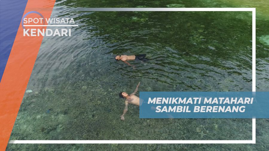 Seru-seruan Berenang Pagi Sambil Menikmati Hangatnya Sinar Matahari, Kendari
