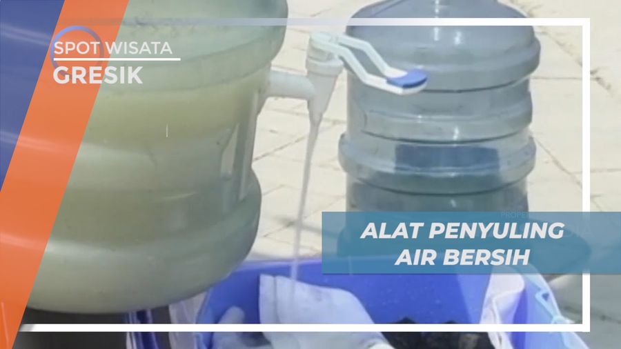 Kreativitas Siswa SD Manfaatkan Biji Buah Kelor untuk Membuat Alat Penyuling Air Bersih, Gresik