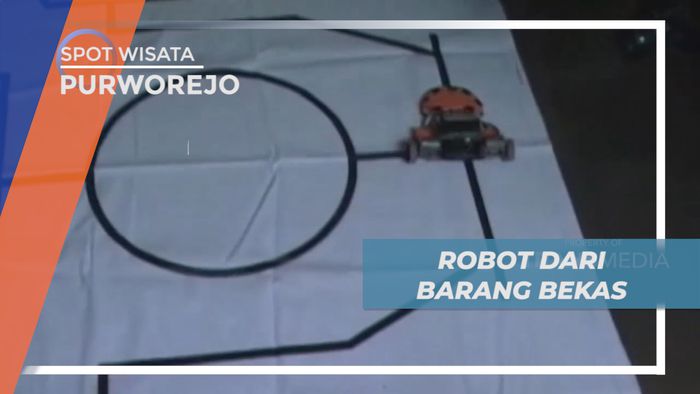 Mengasah Kreativitas dengan Membuat Robot dari Barang Bekas, Purworejo