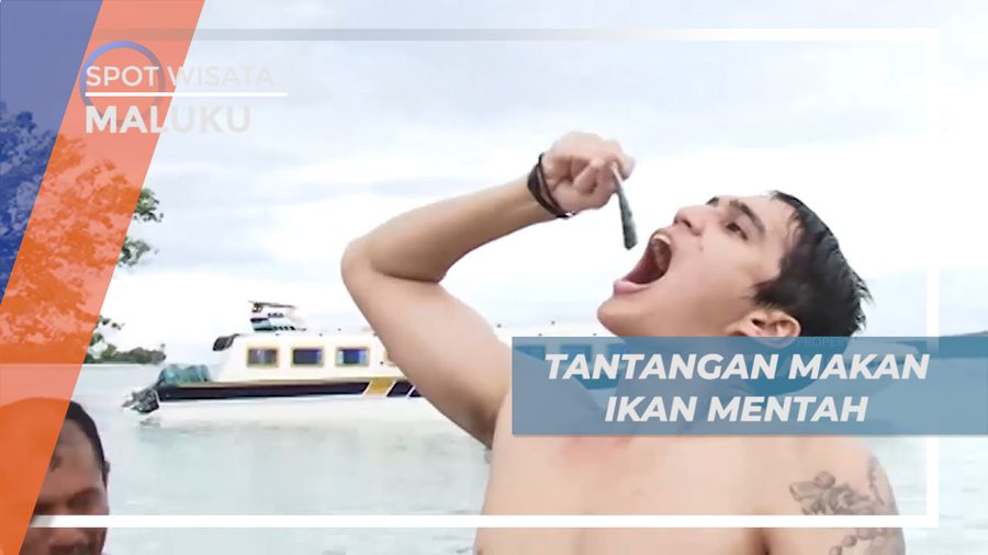 Mencicipi Sensasi Makan Ikan Mentah di Maluku Utara