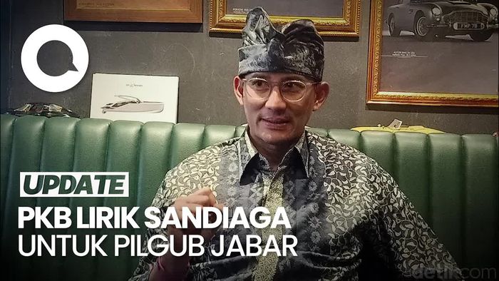 PKB Lirik Sandiaga Maju di Pilgub Jabar: Konon Katanya Mau