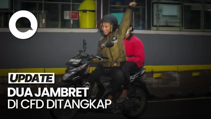 Jambret Viral di CFD Sudirman Nyamar Jadi Topeng Monyet Sebelum Dibekuk