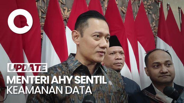 AHY Sentil Keamanan Data: Tidak Sekadar Ikut-ikutan Digitalisasi