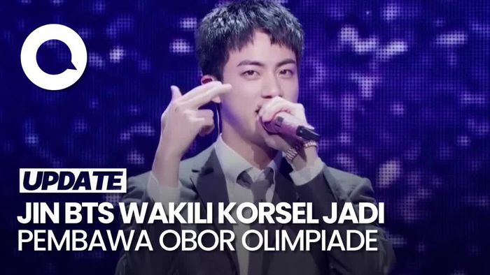 Jin BTS Ditunjuk Jadi Pembawa Obor di Olimpiade Paris 2024