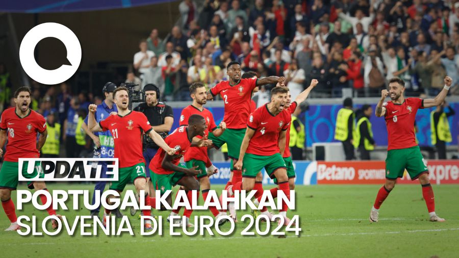Menang Adu Penalti, Portugal Lolos ke 8 Besar Euro 2024