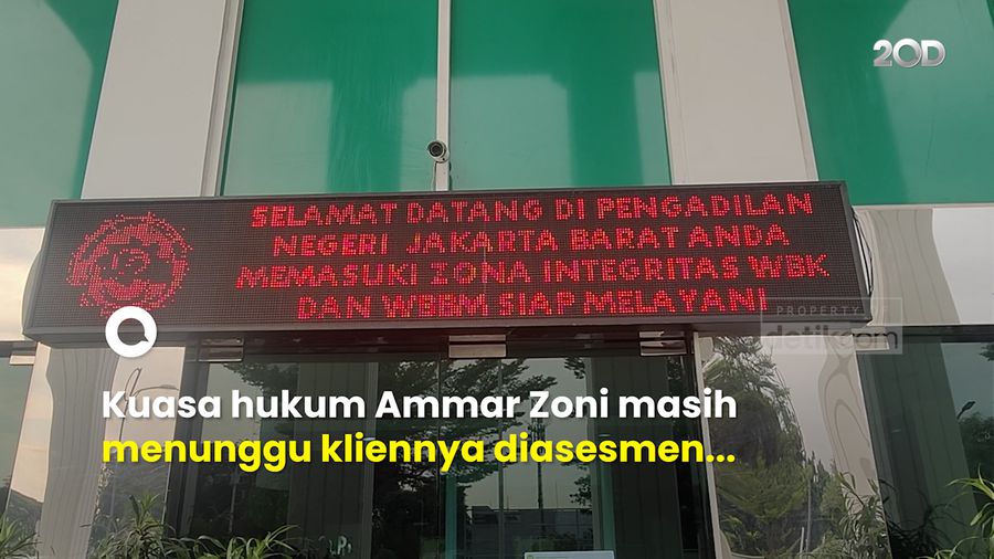 Pihak Ammar Zoni Masih Tunggu Kliennya Diasesmen untuk Rehabilitasi