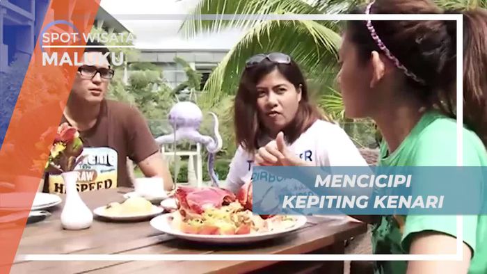 Mencicipi Cita Rasa Gurih Kepiting Kenari Maluku Utara