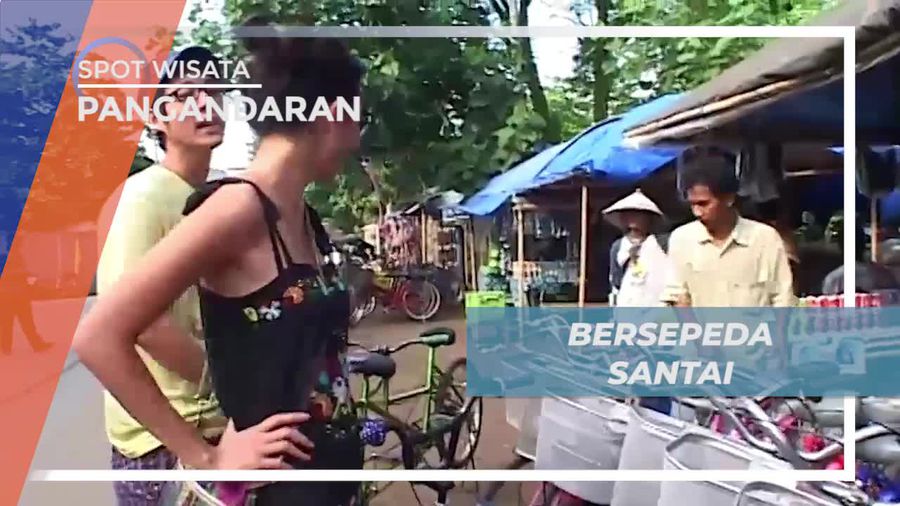 Bersepeda Santai Menikmati Keindahan Alam Pangandaran 