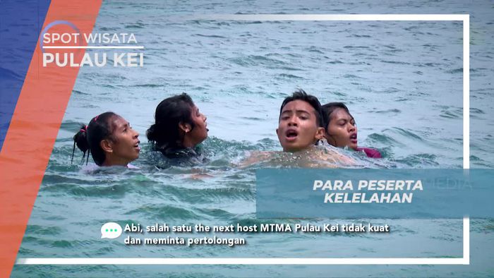 Momen Kelelahan dan Keram Kaki Usai Melakukan Tantangan, Pulau Kei
