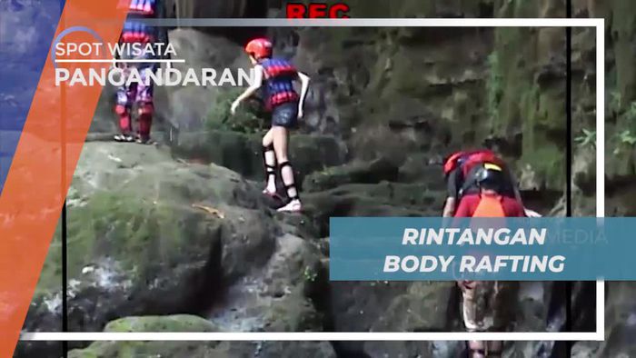 Mencoba Menaklukkan Arus Deras dan Bebatuan Dengan Body Rafting, Pangandaran 
