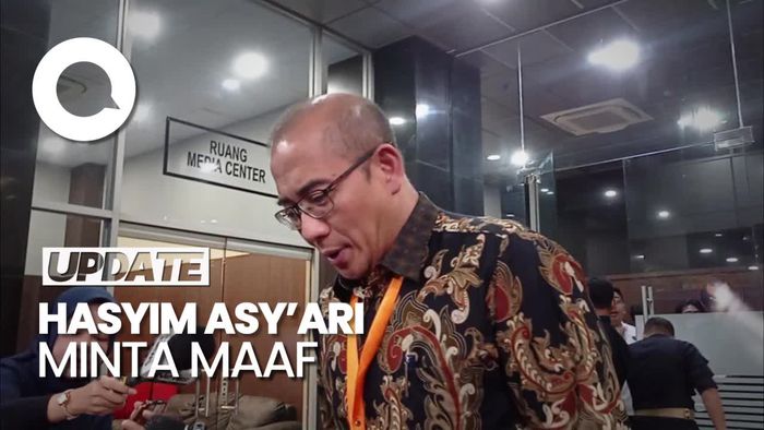 Permintaan Maaf Hasyim Asyari Seusai Dicopot DKPP Terkait Kasus Asusila