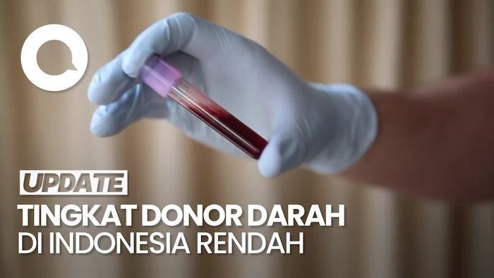 PMI Sebut Tingkat Donor Darah di Indonesia Masih Rendah