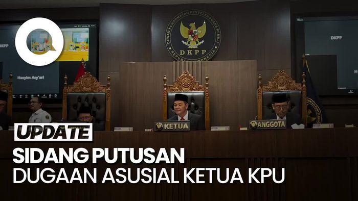 Sidang Putusan Dugaan Asusila, Hasyim Asyari Hadir Lewat Zoom