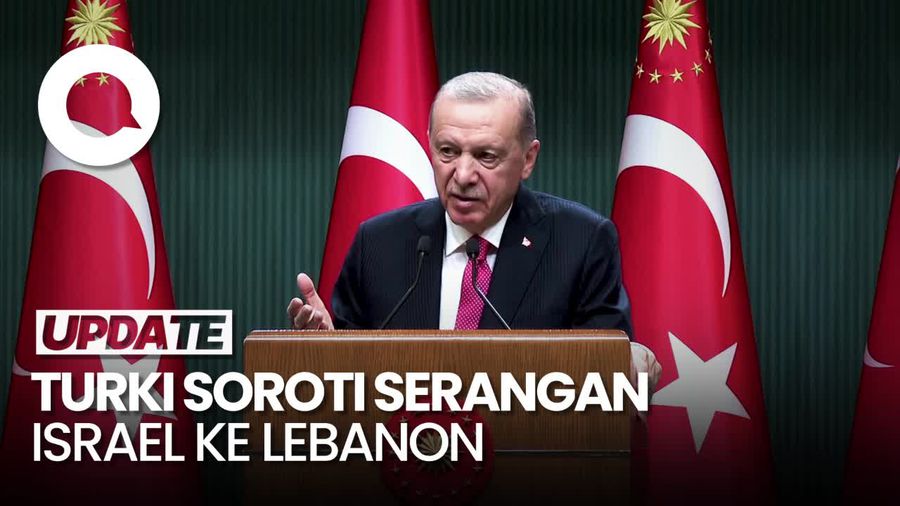 Erdogan soal Serangan Israel ke Lebanon: Kita Berhadapan dengan Pembunuh