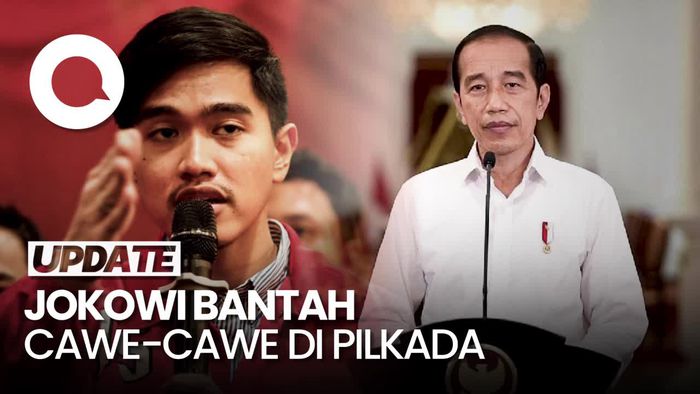 Jokowi Bantah PKS soal Sodorkan Nama Kaesang di Pilkada