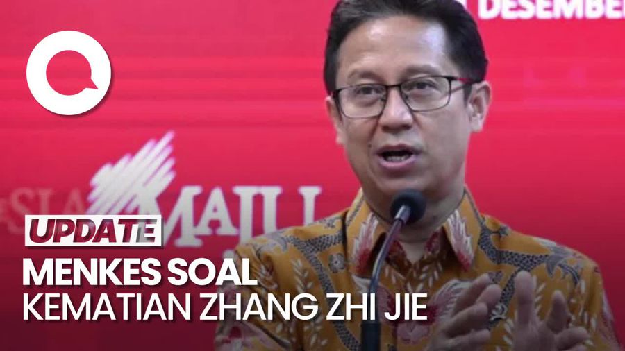 Menkes Bicara Kematian Zhang Zhi Jie: Jika Ditangani Cepat, Dia Survive