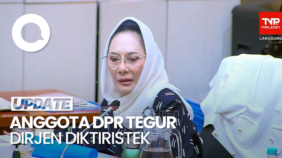 Momen Anggota Komisi IX DPR Tegur Dirjen Diktiristek: Ini Bukan Anak TK