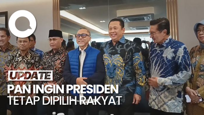 Seusai Bertemu Bamsoet, Zulhas Tegaskan Presiden Harus Dipilih Rakyat