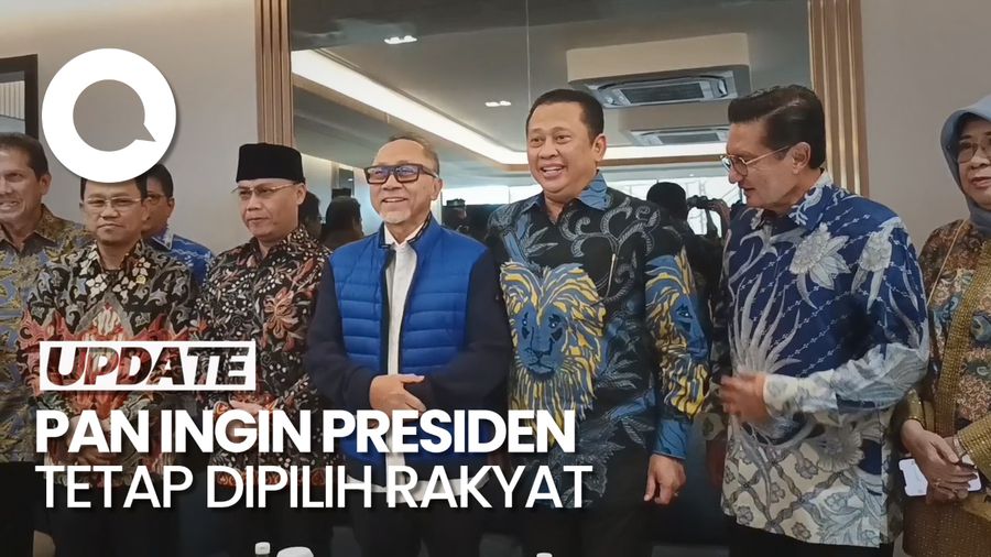 Seusai Bertemu Bamsoet, Zulhas Tegaskan Presiden Harus Dipilih Rakyat