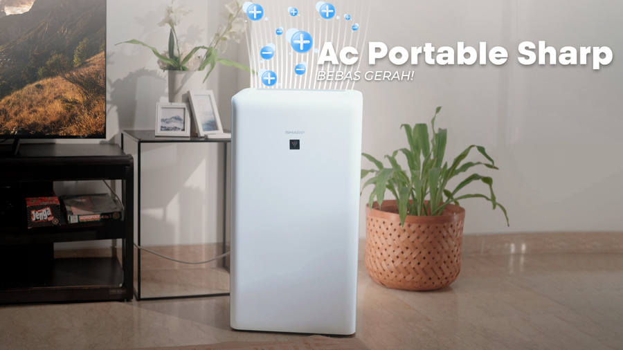 4 Mode Ac Portable Sharp Ini Bikin Anti Gerah