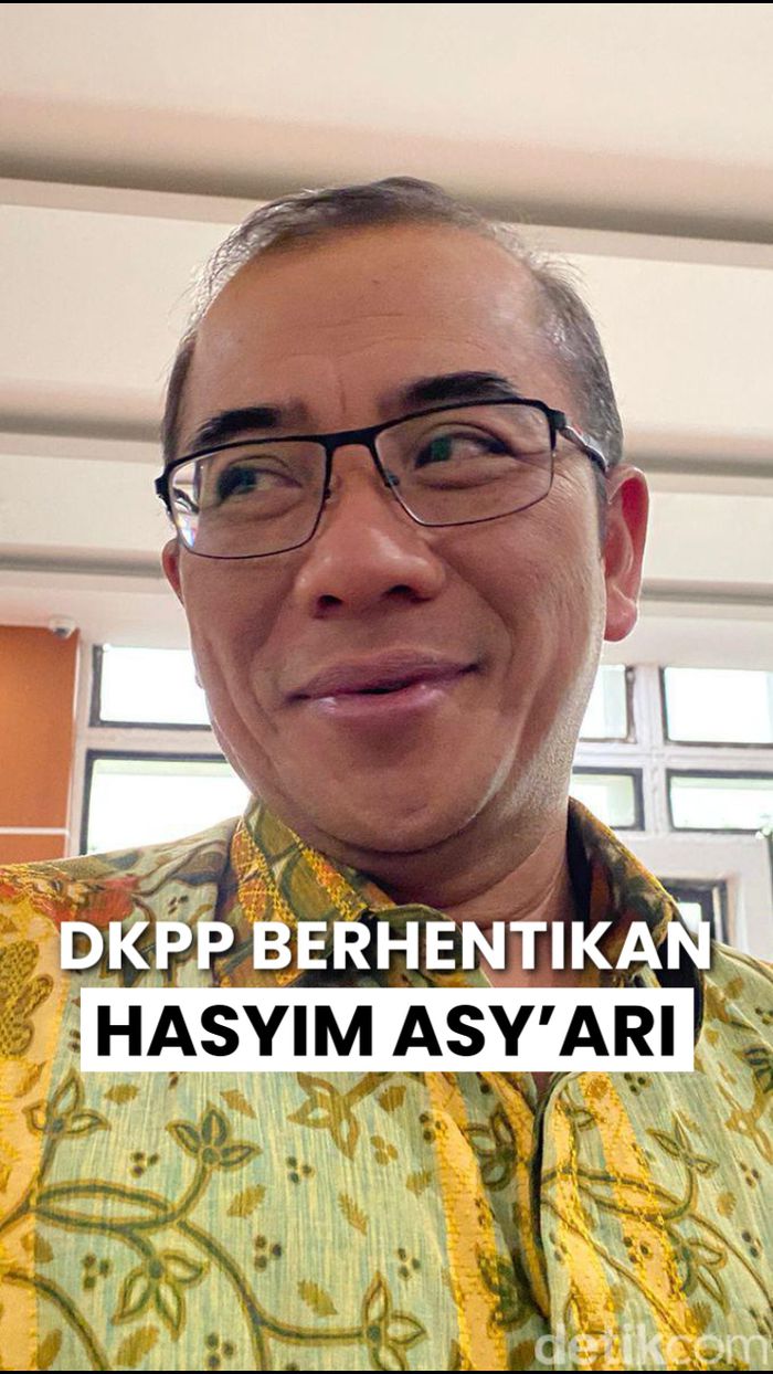 Hasyim Asyari Diberhentikan dari Jabatan Ketua KPU