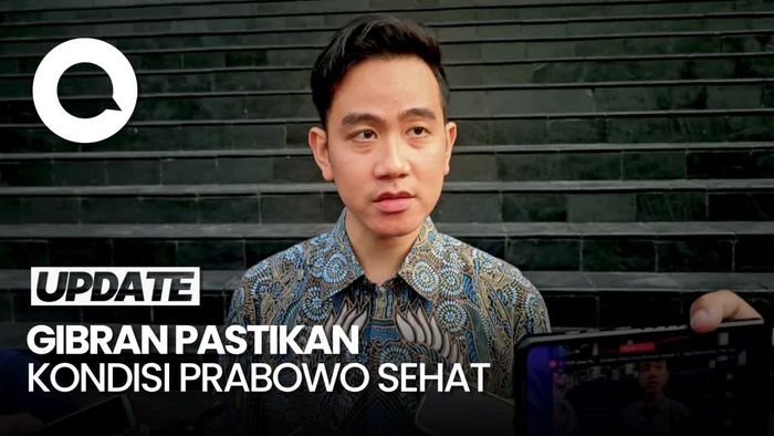 Gibran soal Kondisi Prabowo Seusai Operasi: Beliau Sehat, Siap Bekerja