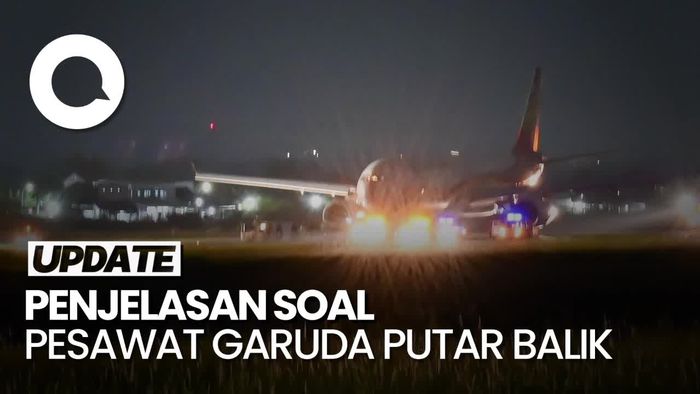 Penjelasan Garuda soal Pesawat Penjemput Jemaah Haji Putar Balik ke Solo