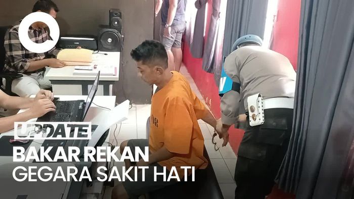Sakit Hati Sering Diejek, Pria di Batam Bakar Rekan hingga Tewas