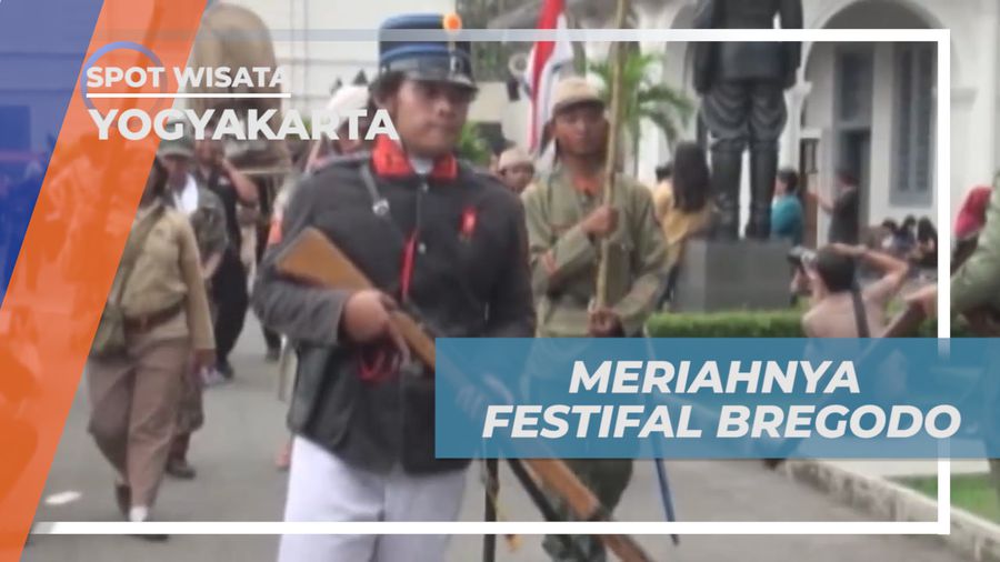 Meriahnya Festival Bregodo yang Digelar di Sepanjang Jalan Malioboro, Yogyakarta 