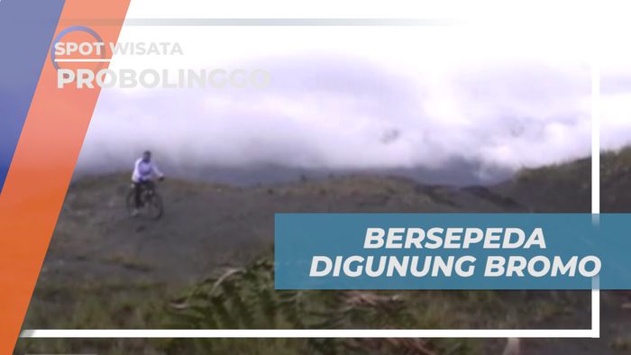 Serunya Bersepeda di Kawasan Kaldera Gunung Bromo, Probolinggo