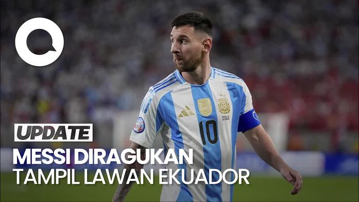 Messi Gabung Latihan, Tapi Masih Diragukan Tampil Lawan Ekuador