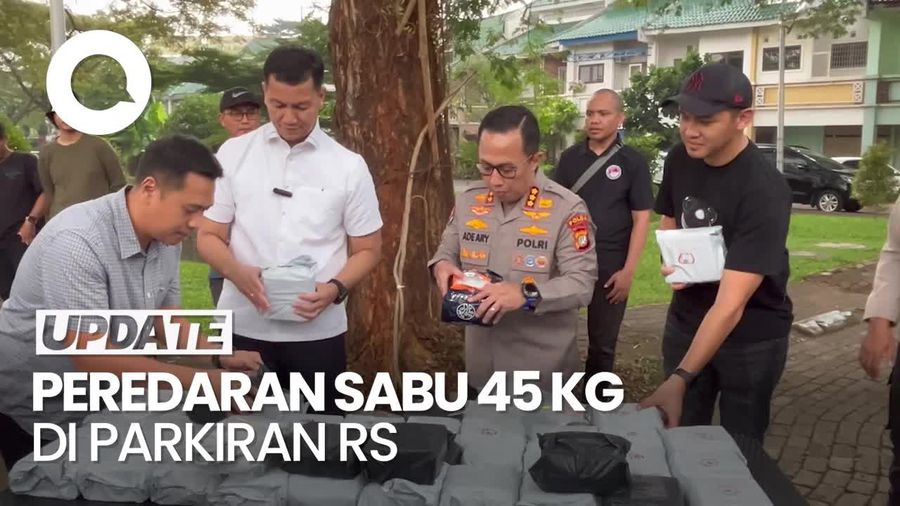 Polda Metro Bongkar Peredaran Sabu 45 Kg, 1 Orang Diamankan