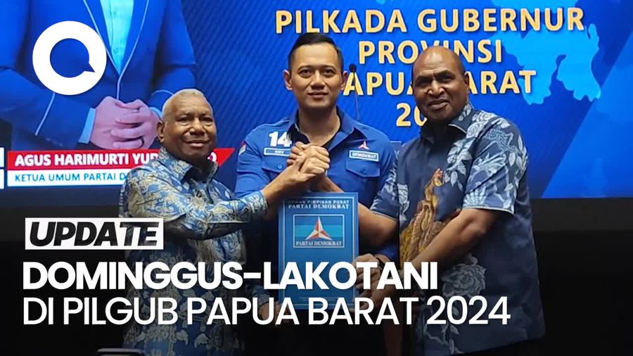 Demokrat Dukung Dominggus-Lakotani untuk Pilgub Papua Barat