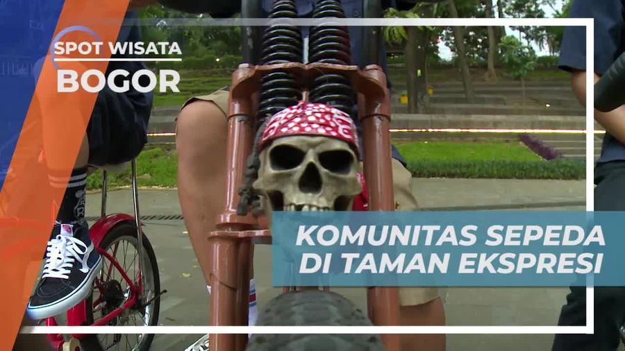 Berkenalan Dengan Komunitas Sepeda di Taman Ekspresi Bogor