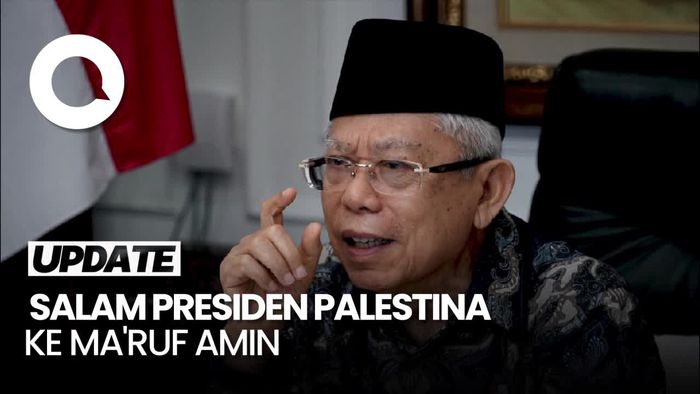Dubes Palestina Bertemu Maruf Amin, Sampaikan Salam dari Mahmoud Abbas