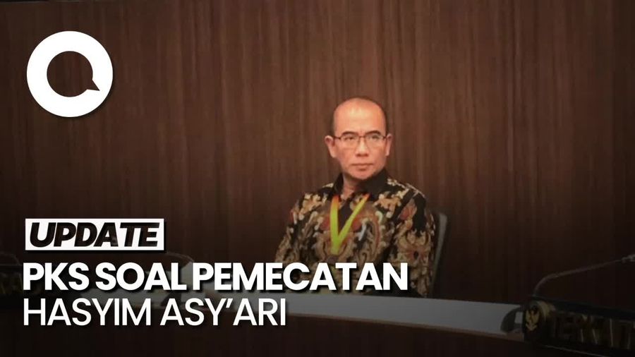 Ketua KPU Dipecat Buntut Kasus Asusila, PKS: Tamparan untuk Komisi II DPR