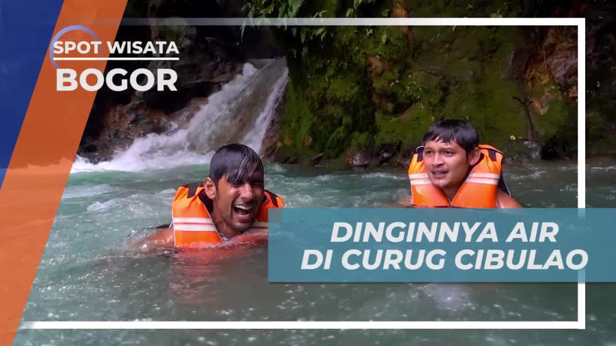 Merasakan Sensasi Dingin Curug Cibulao Bogor