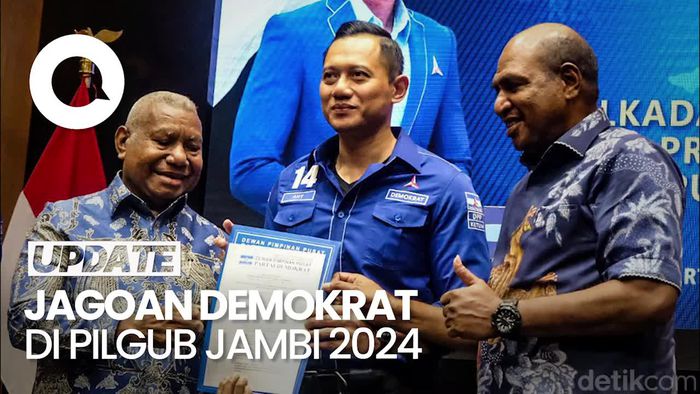 Demokrat Dukung Al Haris-Abdullah Sani Maju Pilgub Jambi 2024