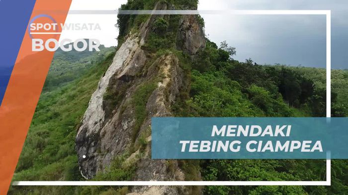 Mendaki Tebing Ciampea Bogor Untuk Reppelling