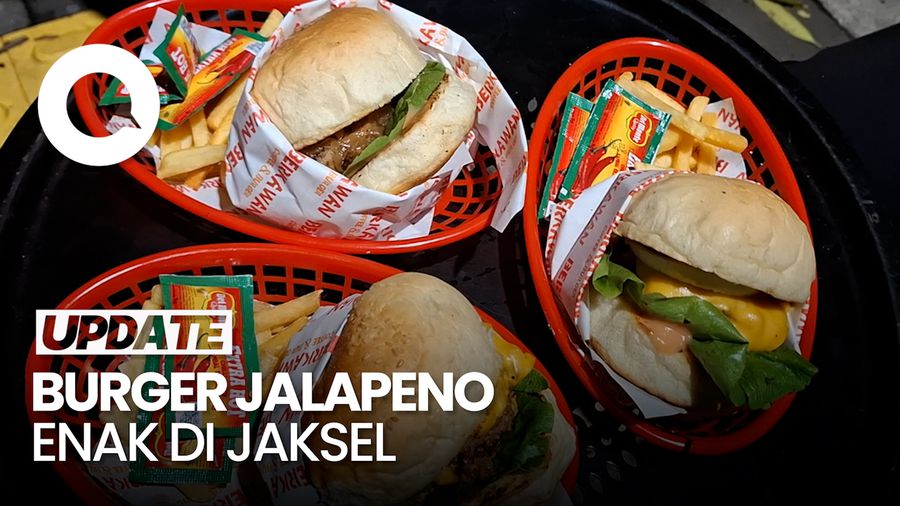Burger Jalapeno di Jaksel yang Lezat dan Juicy