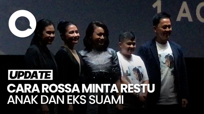 Rossa Minta Restu Anak dan Mantan Suami untuk Bikin Film Dokumenter