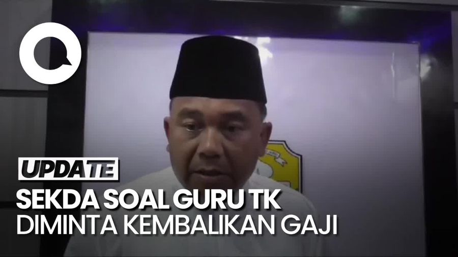 Penjelasan Sekda soal Guru TK di Jambi Diminta Kembalikan Gaji Rp 75 Juta