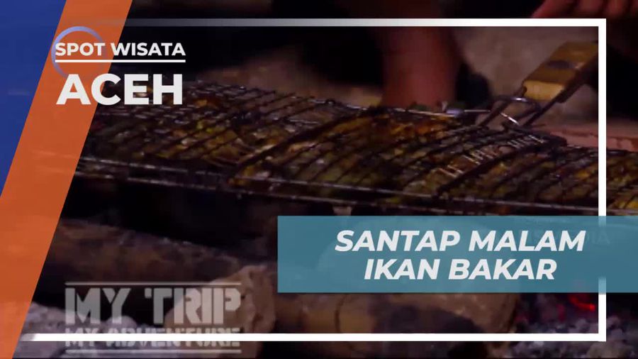Santap Malam Ikan Bakar Gurih di Aceh