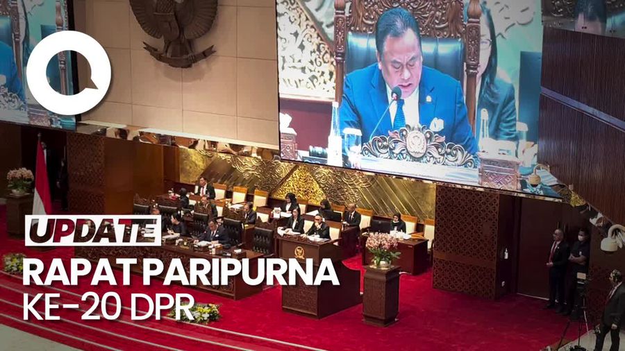DPR Gelar Rapat Paripurna Pertanggungjawaban APBN, 228 Anggota Izin