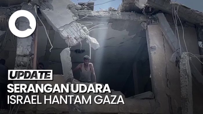 Serangan Israel Hancurkan Rumah-Toko di Gaza, Korban Masih Dievakuasi